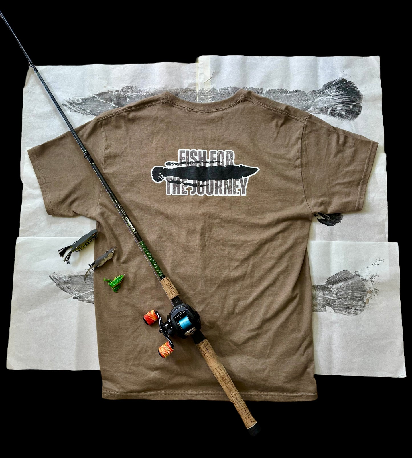 FFTJ Snakehead Fish Print Shirt